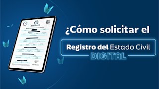 ¡Paso a paso para solicitar el Registro Civil Digital [upl. by Mchenry]