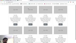 Reactstrap 3 Customize cards using Reactstrap  bootstrap [upl. by Euqilegna]
