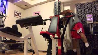 Bowflex PR3000 chest workout [upl. by Ramos835]