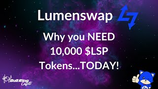 Why you NEED 10k Lumenswap LSP TokensToday [upl. by Hen]