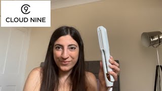 I bought refurbished Cloud Nine straighteners ☁️🤍 cloudnine straightener hair review [upl. by Agneta35]