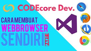 CARA MEMBUAT WEB BROWSER SENDIRI  Visual Studio 2012  Part 1 [upl. by Htebazileharas]