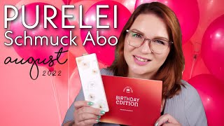 Happy Birthday PURELEI  Mahina Club August 2022 Unboxing amp Try On  Unboxbutterfly Nicole [upl. by Kamal]