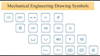 How to read mechanical Engineering Drawing Symbols [upl. by Fusuy]