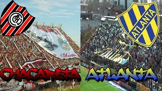 Comparacion de hinchadas \\\ Chacarita vs Atlanta [upl. by Doralynne]