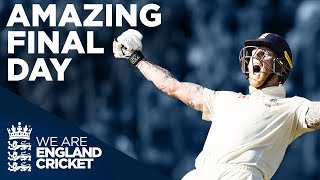 Headingley Final Day HIGHLIGHTS  Incredible Ben Stokes Wins Match  The Ashes Day 4 2019 [upl. by Doug651]