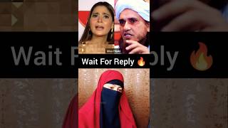 हम पर्दा क्यूं करें 🚫👉Sara Khan Ko Mila Jawab🔥Mufti Tariq Masood Reply reaction muftitariqmasood [upl. by Yelnik477]