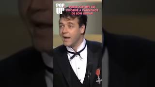 Le moment des Oscars qui a laissé Russel Crowe sans voix  cinema [upl. by Neetsyrk]