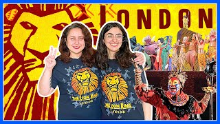 The LION KING Stage Musical in London 🦁  THEATRE Vlog 2023 [upl. by Margo]