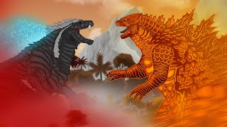 Godzilla Ultima vs Burning Godzilla 2019  PANDY Animation 68 [upl. by Heim781]