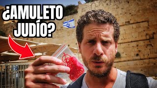 Las INCREÍBLES costumbres RELIGIOSAS de JERUSALÉN  ¿Existen los amuletos judíos 🖐️👁️ [upl. by Yortal56]