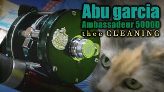 【釣り】 Abu garcia Ambassadeur 5000D 【thee CLEANING】 [upl. by As]