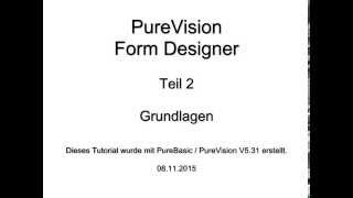 PureVision PureBasic Tutorial Teil 26 [upl. by Ajiak]