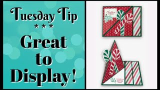 Diagonal Easel Cards What Makes This A Favorite Card Tutorial [upl. by Aiveneg376]