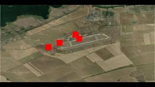 NASA satellite shows multiple fires at Russian airbase [upl. by Hosea]