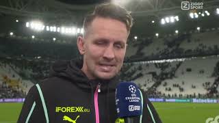 Luuk de Jong quotWe waren niet goed genoeg vandaagquot  Juventus  PSV 31  juvpsv [upl. by Nylehtak]