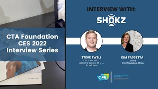 CTA Foundation CES 2022 Shokz Interview [upl. by Nileuqaj918]