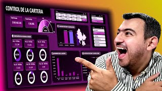 🤩📊 Cómo Hacer un DASHBOARD en Excel para el CONTROL de las CUENTAS POR COBRAR y CARTERA PASO a PASO [upl. by Holihs442]