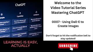 Creating Images with DallE In ChatGPT – It Is Easy Actually [upl. by Eeluj]