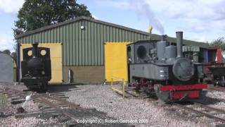 Leighton Buzzard Railway  September SteamUp 2009 [upl. by Idnis]