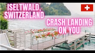 CRASH LANDING ON YOU  ISELTWALD SWITZERLAND crashlandingonyouMOVIECLIPS SWITZERLANDPINOYREVIEW [upl. by Odelle228]