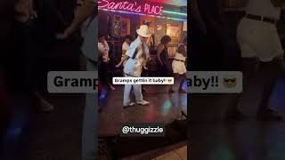 Check Out Thuggizzles Foster Dad Frankie Brown Showing He Still Has Dance Moves At 80 Years Old 🔥🔥 [upl. by Goldwin608]