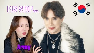 Korean Reacts To OLI LONDON Christmas In Korea [upl. by Keyser]