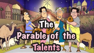 The Parable of the Talents Matthew 2514–30 The Parable of the Bags of Gold  Bible Story [upl. by Ahsirek]