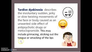 Parkinsonism Antipsychotics Dystonia Akathisia Akinesia Tardive Dyskinesia Medicine in 3 minutes [upl. by Dadinirt885]