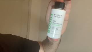 Paulas Choice BOOST 10 Niacinamide Booster Review [upl. by Gnat534]