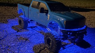 Cen racing f250 DL series What I did to make it a crawler update winter build [upl. by Gefen]