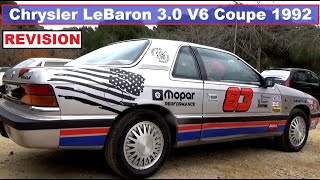 Chrysler LeBaron 30 V6 Coupe 1992 Revision Fabricado en EEUU [upl. by Cormick]