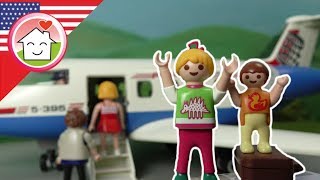 Playmobil film english At the Airport  The Hauser Family [upl. by Enyleuqcaj769]