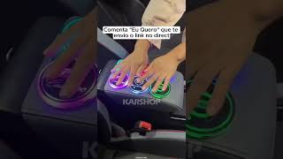 Inove o interior do seu carro com o Porta Copos com Led Cupholder da Karshop automobile golg4 [upl. by Grantham]