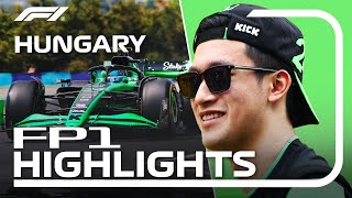 FP1 Highlights  2024 Hungarian Grand Prix [upl. by Sidell]