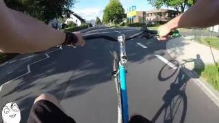 WHEELIE TRAINING DAY 2  GoPro  1080p50fps  Mountainbike  Specialized Hardrock [upl. by Omolhs453]