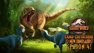 22 NEW DINOSAURS THAT CAMP CRETACEOUS CAN INTRODUCE TO THE JURASSIC FRANCHISE [upl. by Adair]