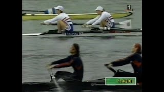 1998 World Champs Womens Lightweight 2 Full race [upl. by Enitnelav]