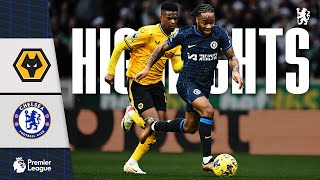 Wolves 21 Chelsea  HIGHLIGHTS  Premier League 202324 [upl. by Eelahc449]