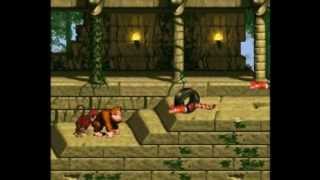 Donkey Kong Country SNES Playthrough  Millstone Mayhem [upl. by Ayanahs]