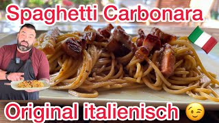 Spaghetti Carbonara Original Rezept [upl. by Calise]