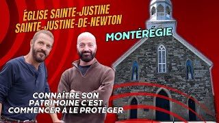 Sur la route de nos églises église SainteJustine SainteJustinedeNewton Montérégie [upl. by Atlanta141]