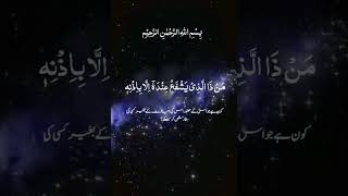 Quran al karimshahid youtubeshorts ayatulkursi beautiful [upl. by Yelrehs]