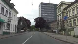 Iserlohn Fahrt durch die Friedrichstraße und durch die Westfalenstraße 14052015 [upl. by Lory]