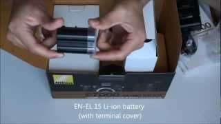 Unboxing Nikon D7000 162MP Digital SLR Camera Kit [upl. by Rbma860]