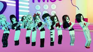 TWICE  SCIENTIST  SBS INKIGAYO ROBLOX  RH DANCE STUDIO [upl. by Pasia234]