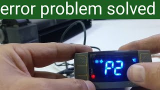 how to solve p2 error in dixell controller  dixell controller p2 error zkmultitech [upl. by Gunas]