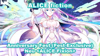 ALICE Fiction  Neu ALICE Fixion  Anniversary Fest Gacha [upl. by Melly]