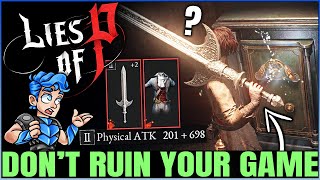 Lies of P  Unlock the BEST Boss Weapons Early  10 BIG Upgrades Secrets amp OP Items You Cant Miss [upl. by Potts]