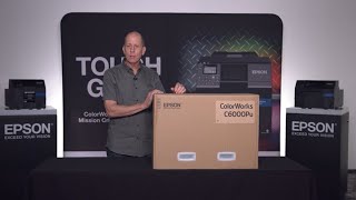 ColorWorks Label Printers  CWC6000 Series Unboxing and Setting Up [upl. by Atinuahs]